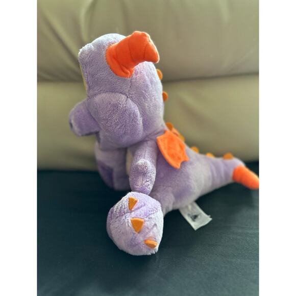 Disney Parks Figment Big Feet Plush Purple Dragon 10 1/2'' Doll - Picture 2 of 7